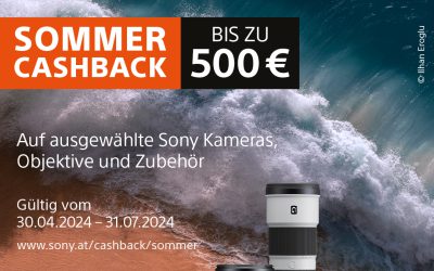 Sony Cashback Sommer 2024